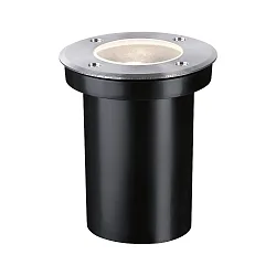 Projecteur encastré FLOOR rond, accessible GU10 IP65, acier inoxydable gradable