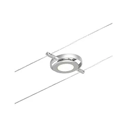 Lampe à corde ROUNDMAC LED, chrome, chromé mat 