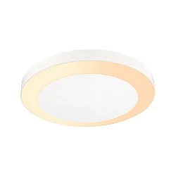 Plafonnier extérieur CIRCULA contrôlable par ZigBee IP44, blanche gradable
