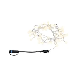 lumières féériques PLUG & SHINE LIGHT CHAIN 5 court IP44, noir  gradable