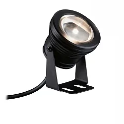 Lumière sous-marine PLUG&SHINE LED IP68, noir, transparent