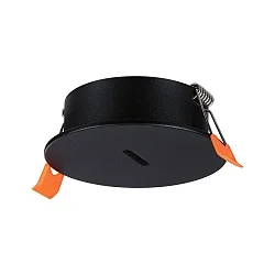 cover ULine DRILL HOLE BLEND round, mechanical, built-in version, black matt