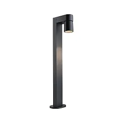 Luminaire borne KIMU 1 SPOT à 1 flamme, commutable, pivotant à la cardan IP44, anthrazit 