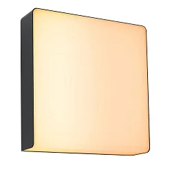 outdoor wall luminaire AZALENA with sensor, ZigBee controllable, insect friendly IP44, anthracite, transparent dimmable