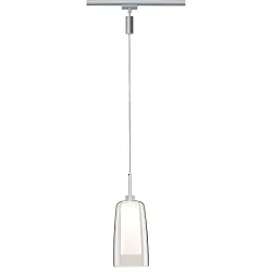 Luminaire à suspension URAIL ARIDO II LED GU10, chromé mat, dégager, satin