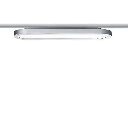 1-Projecteur monophasé URAIL PANEL LOOP LED ovale, commutable, chromé mat 