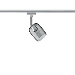 Spot URAIL BLOSSOM G9, chromé mat, couleurs fumée gradable