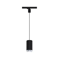 Luminaire suspendu triphasé CORUS E27, noir