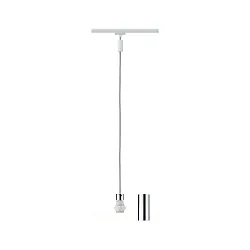 Luminaire à suspension URAIL BASIC PENDULUM 2EASY E27, chrome, chromé mat gradable