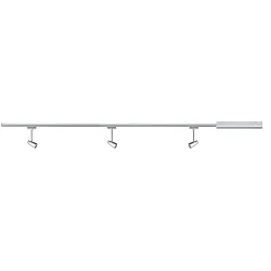 Ensemble de luminaires URAIL BARELLI lot de 3 GU10, chrome, chromé mat gradable