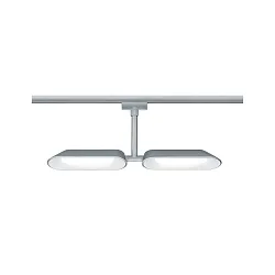 Spot URAIL DIPPER LED à 2 flammes, chromé mat, blanche gradable