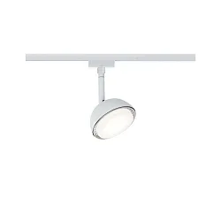 Spot URAIL HEMI LED rotatif, inclinable, commutable, blanche 