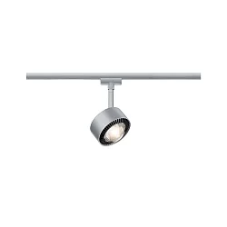 Spot URAIL ALDAN LED avec optique de lentille, chromé mat, noir  gradable
