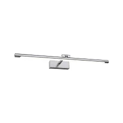 Eclairage de tableau MINGO grand, cylindrique, inclinable IP20, aluminium brossé 