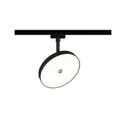 1-Projecteur monophasé HILDOR URail IP20, mat, noir gradable