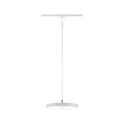 1- Luminaire à suspension monophasé HILDOR URail IP20, blanc mat gradable