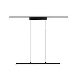 Projecteur sur rail URAIL LENTO haut bas, noir mat gradable