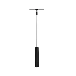 Halogène sur rail URAIL CATALEJO cylindrique GU10, noir mat