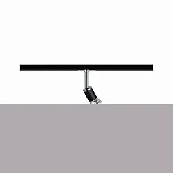 Spot URAIL PURE II rotatif, inclinable GU10, noir mat gradable