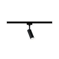 Spot URAIL TUBO LED rotatif, inclinable, noir mat 