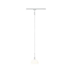 Luminaire à suspension URAIL SARRASANI E14, opale, blanche gradable