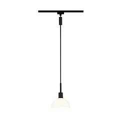 Luminaire à suspension URAIL SARRASANI E14, opale, noir mat gradable