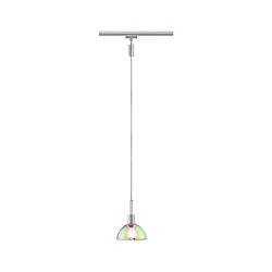 Luminaire à suspension URAIL SARRASANI E14, chromé mat, dichroïque gradable