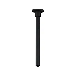 1-Suspension plafonnier monophasé URAIL, noir mat