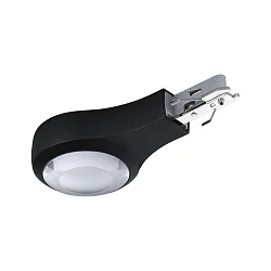 1-Capuchon d'extrémité monophasé URAIL, noir 