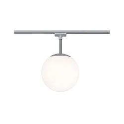 Luminaire de plafond URAIL CEILING GLOBE SMALL petit E14, chromé mat, opale gradable