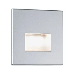 Luminaire d'encastrement mural  EDGE QUADRO Bas, angulaire, indirect, chromé mat