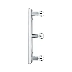 Luminaire de miroir MIRROR REGULA 3 flammes E14, chrome