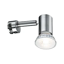 Luminaire de miroir SIMPLO LED réglable GU10, fer brossé 
