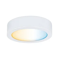 Luminaires pour meuble DISC LED Tunable White IP20, blanc mat gradable