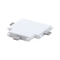 Connecteur en T BORDER, blanc mat