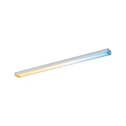 Planchette lumineuse SPOT BARRE LED Tunable White, chromé mat gradable 220lm 2700K CRI >80