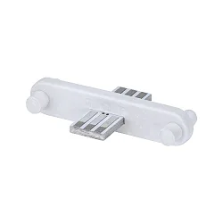 Connecteur longitudinal BORDER, blanc mat
