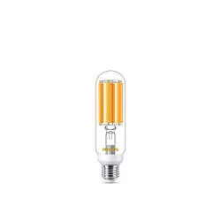 LED forme tubulaire MASTER LED SON-T UE M 3.6KLM 19W 727 commutable clair E27 19W 3600lm 2700K 300° CRI >70  transparent