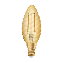 Ampoule à filament forme bougie ESSENCE AMBIENTE LUX CW22 E14 2,5W 220lm 2400K 300° CRI >80 