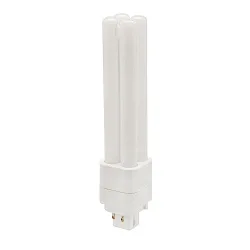 LED compact bulb ESSENCE DUO/E26 HF EM 830 (RALUX DUO/E RETROFIT) switchable matt G24q-3 10W 870lm 3000K 280° CRI >80  mat