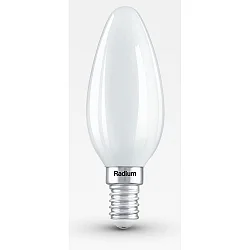 Ampoule à filament forme bougie ESSENCE CANDLE C60 827/F commutable terne E14 6,5W 806lm 2700K 330° CRI 80-89 