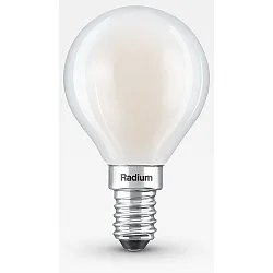 Ampoule à filament forme de gouttes ESSENCE D40 840/F commutable D40 terne E14 4,2W 470lm 4000K 330° CRI 80-89 