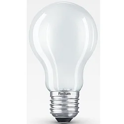 Lampe LED forme poire ESSENCE+ KLASSIK A40 827/F commutable terne 2,2W 470lm 2700K 330° CRI >80 