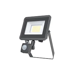 Projecteur STAR 3000/840 BK SENSOR avec capteur, inclinable, commutable IP65, noir 