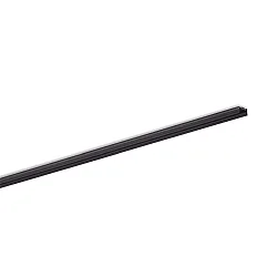 U profile SMALL U FLAT F 17/10 B1C1, black, white matt