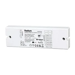 Variateur DIMMER ZIGBEE 5CH/480W RGBW, contrôlable par ZigBee, 5 canaux, blanche
