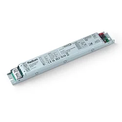 Driver de LED DC DRIVER DALI 30W/550-750mA contrôlable par DALI, courant constant, réglable, gris argent