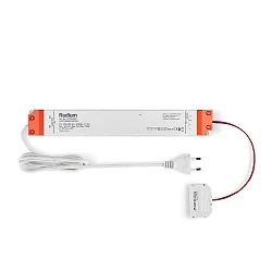 Driver de LED EASY CONNECT 24V DC - 120W EURO PLUG avec prise de courant, courant constant, statique, orange, blanche