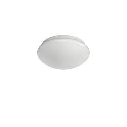 Luminaire de plafond SURFACE ESSENCE 250 CCT CCT Switch, cambré IP54, blanche 