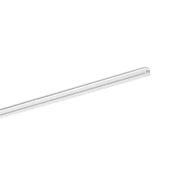 Profil d'aile SMALL - FOR 1 STRIP version pour montage encastré, couvert de poudre, blanche